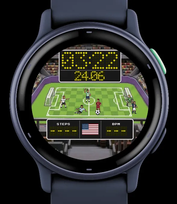 PixelScore A football stadium on your wrist · Screenshot 2