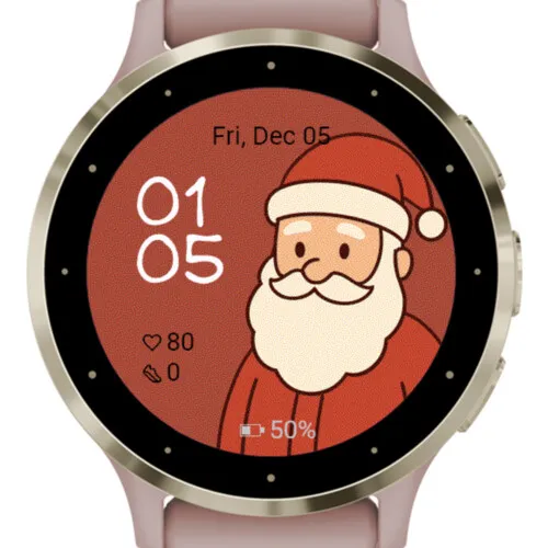 Minimal Santa Red