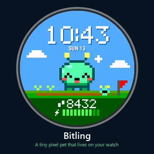Bitling: 可爱 像素 电子宠物