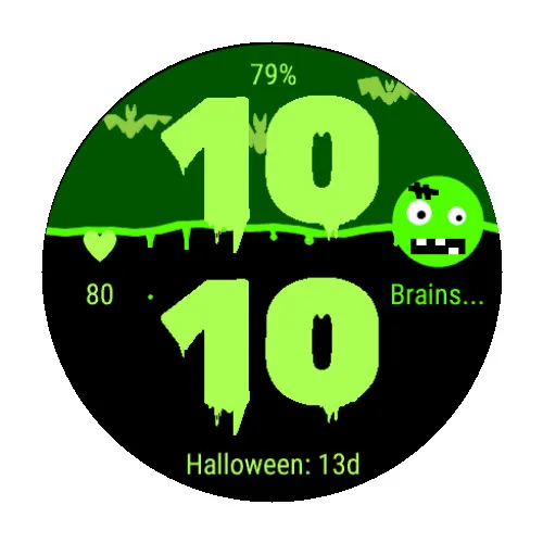 Haunted Time – Halloween Minimalist & Holiday Fun