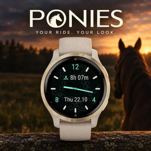 Ponies: a watchface, made for riders