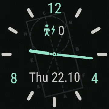 Ponies: a watchface, made for riders · Screenshot 0