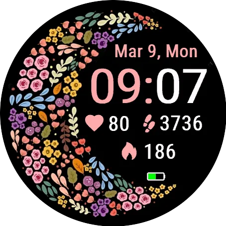 Floral Moon
