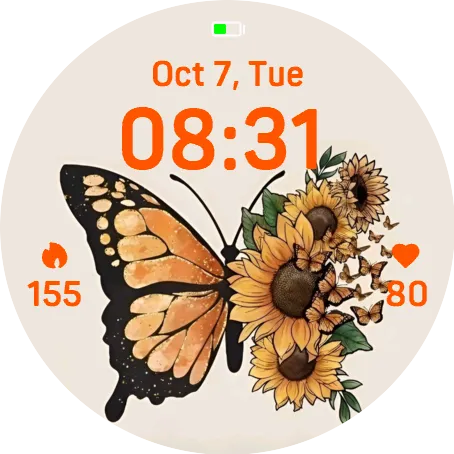 Floral Butterfly