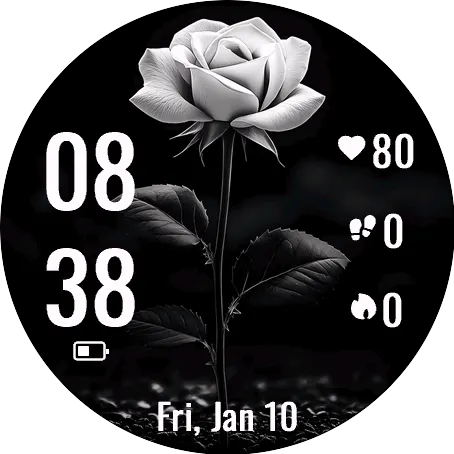 Monochrome Flower