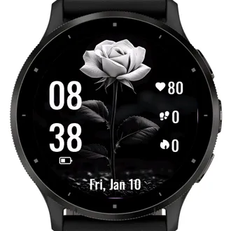 Monochrome Flower · Snímek obrazovky 0