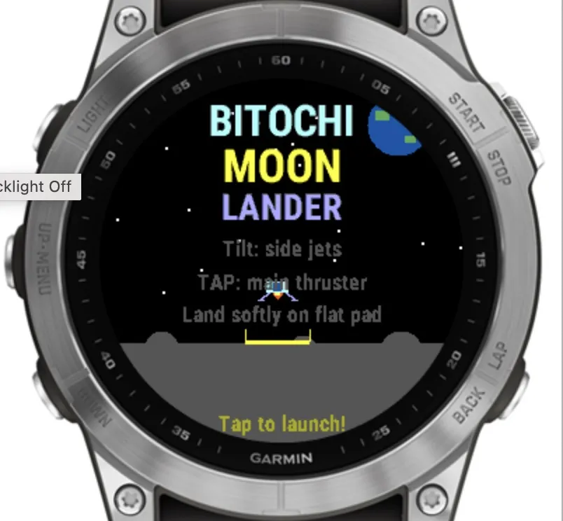 Moon Lander · צילום מסך 1