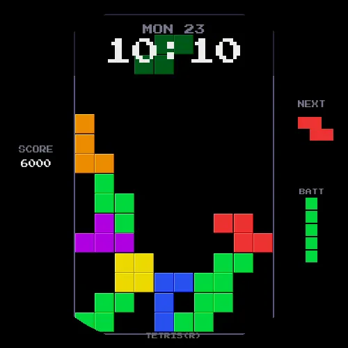 Tetris Retro Watchface