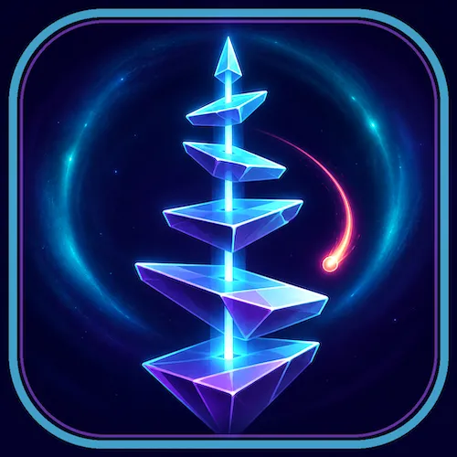 Prism Spire: One-Tap Stacking Game