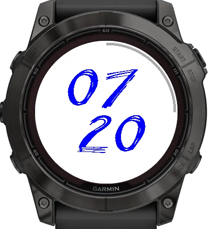 Quarters Watch Face · 螢幕截圖 1