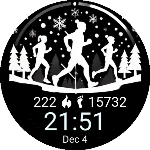 Christmas running
