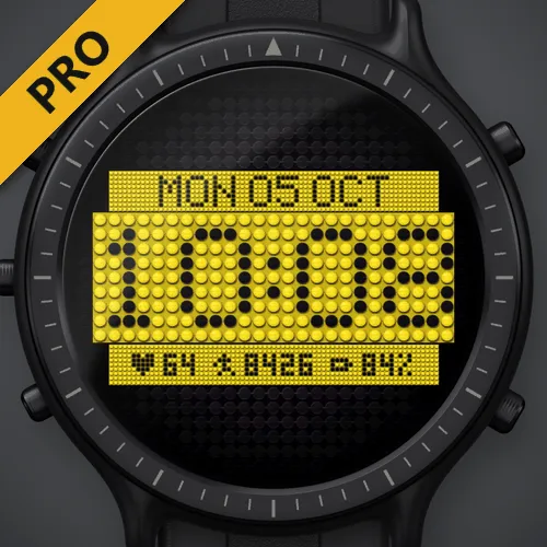 Astra Flipdot Pro – 动态翻点表盘