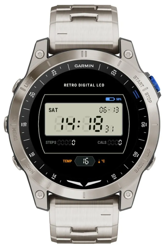 Retro Digital LCD