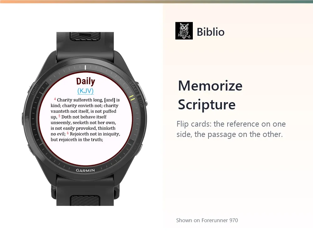 Biblio: Bible Reader, Memory & Reading Plans · Skärmbild 2