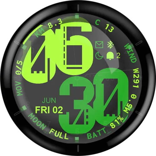 Metal Look Big Numbers Gen3 · 截图 3