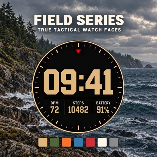 Field Series – Tactical Watch Faces