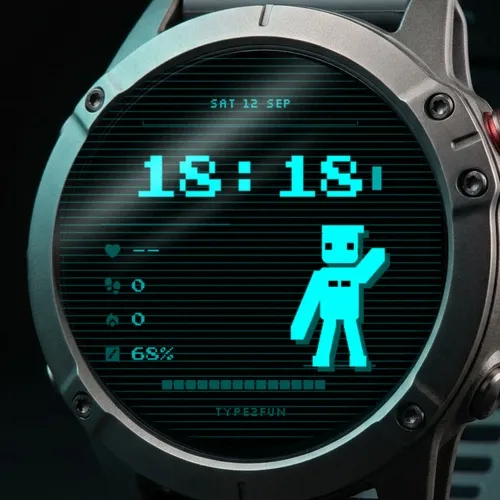 Cathode – Retro CRT Pixel Watch Face