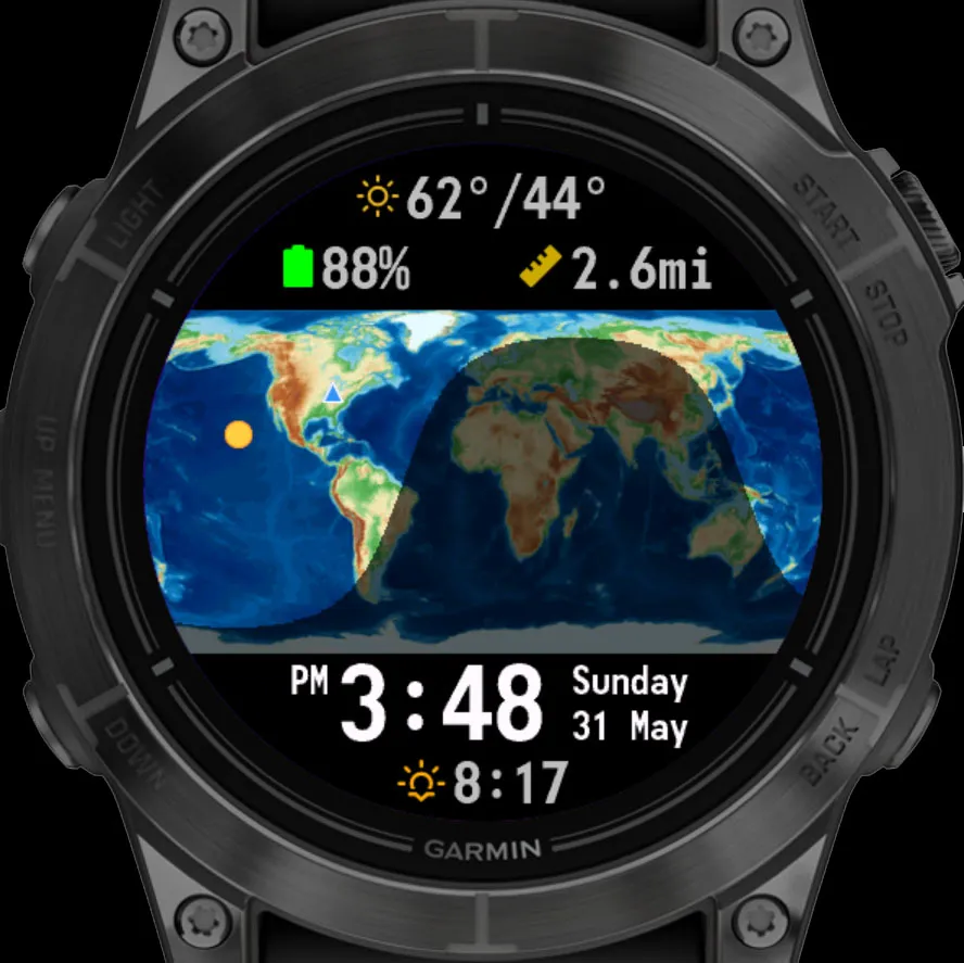 Natural Earth - Solar World Face · ภาพหน้าจอ 1