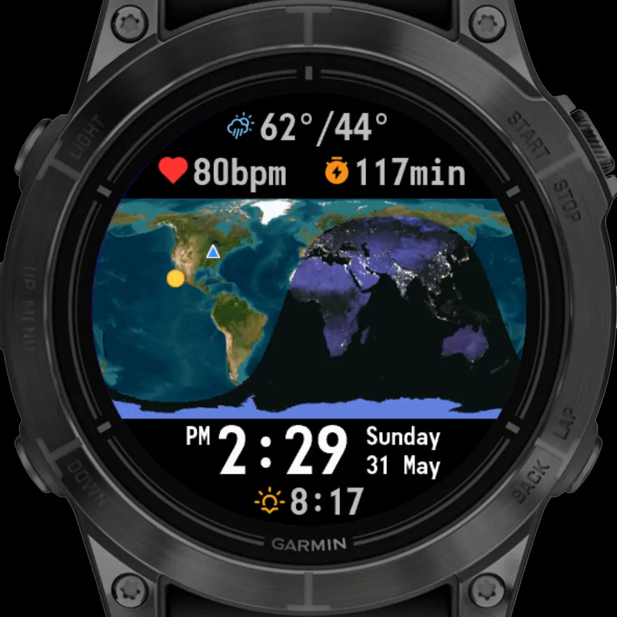 Natural Earth - Solar World Face · ภาพหน้าจอ 2