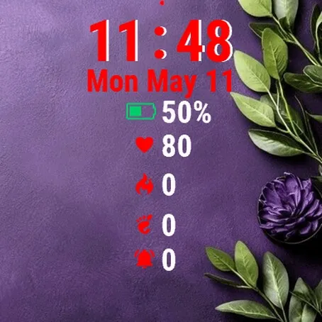 Purple Flowers · Screenshot 2