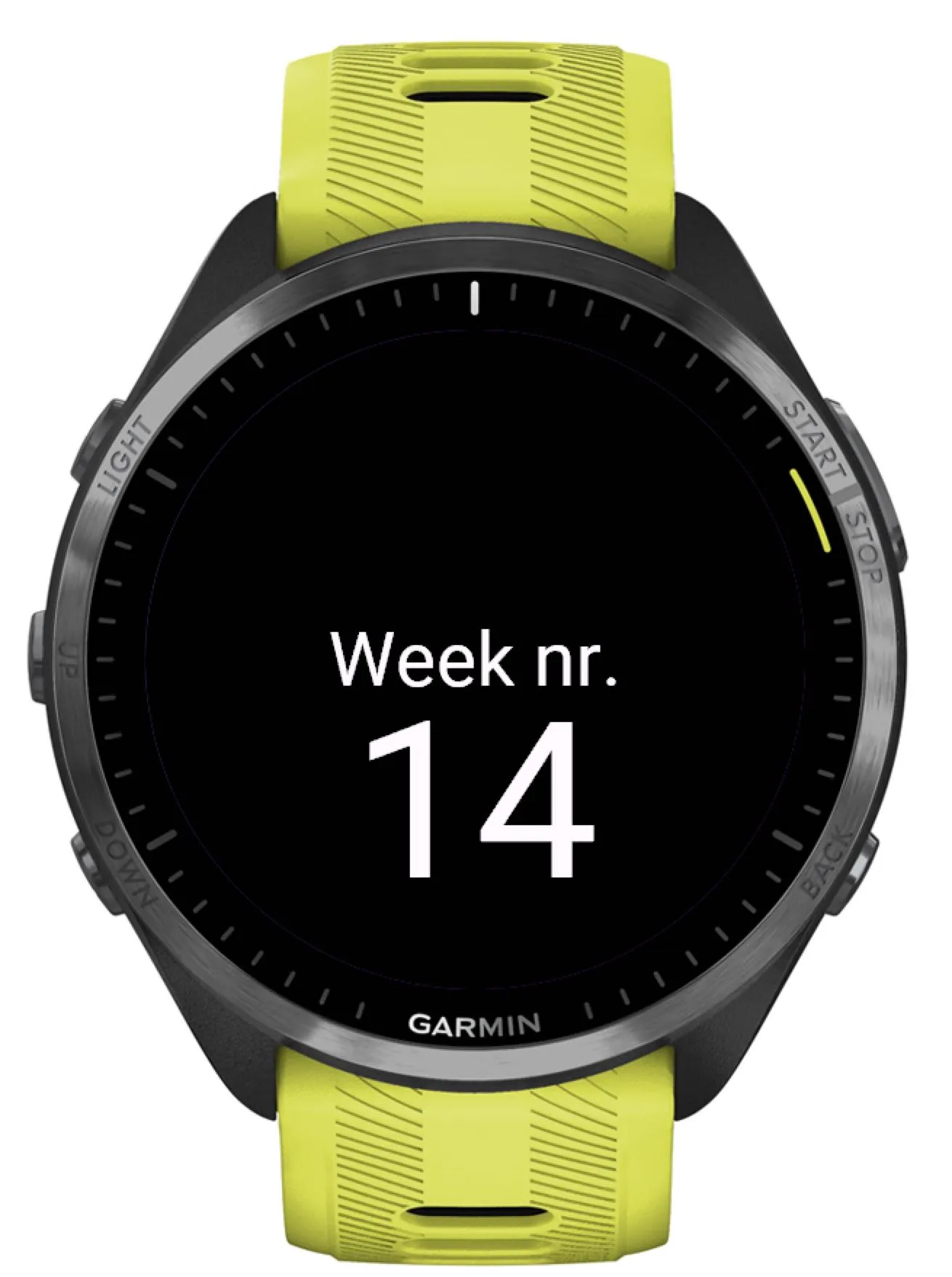 Week number glance