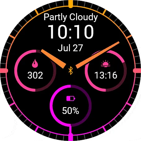 Midsummer Watch Face · Skärmbild 0