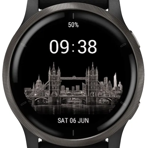 London Tower Bridge — Night Skyline Watch Face