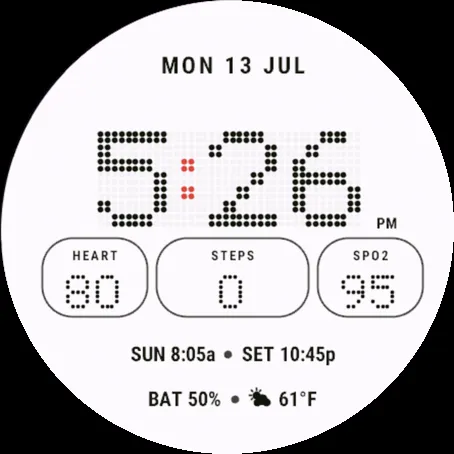 Dot Matrix · Snímka obrazovky 1