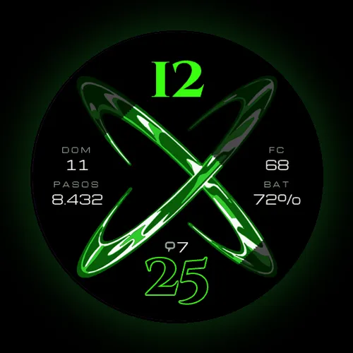 FERXXO X Watch Face - Green Print