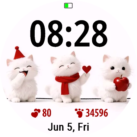 Happy Three Cats