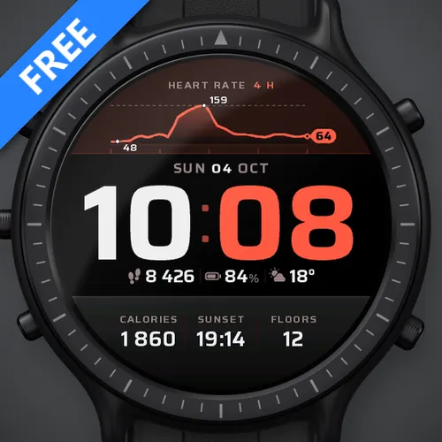 Astra Telemetry Free – Mostrador gráfico cardíaco