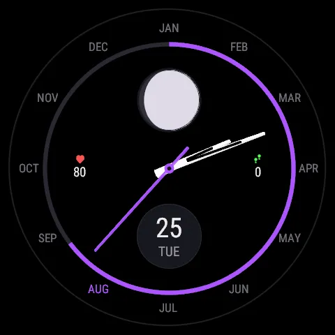 Almanac - Year Dial + Moon · Screenshot 0