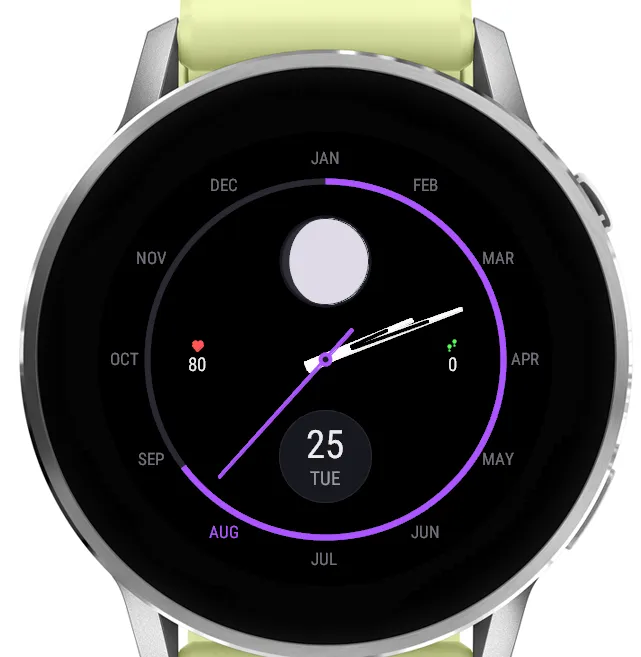 Almanac - Year Dial + Moon · Screenshot 1