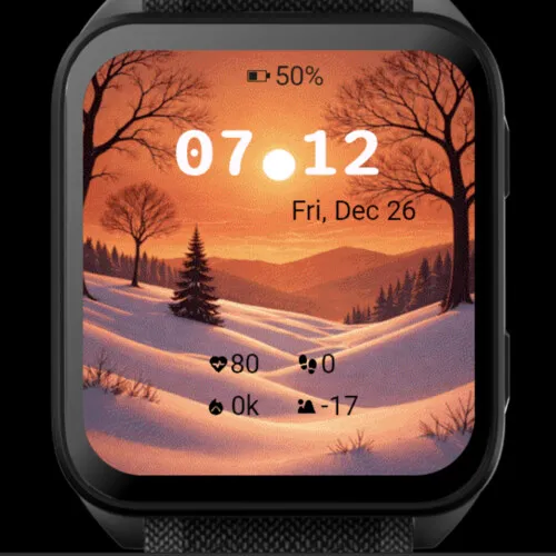 Winter Sunset · 截图 1