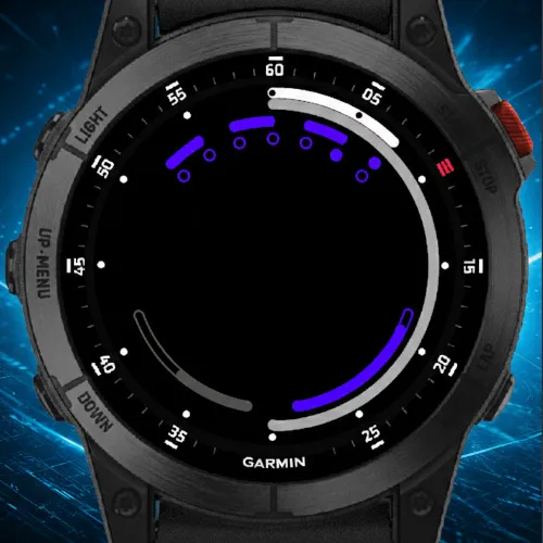 PitchBlack - stylish AMOLED battery saving face · 螢幕截圖 3