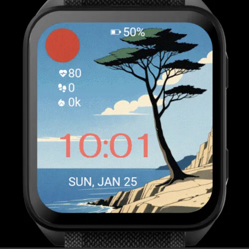 Coastal Tree Sunrise · Screenshot 2