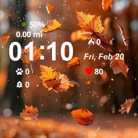 Fall Leaves Falling From Trees · Captura de tela 2