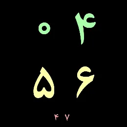 Farsi Minimalist: Persian Digital Watch Face · Snímka obrazovky 0