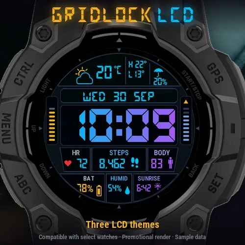 Gridlock LCD