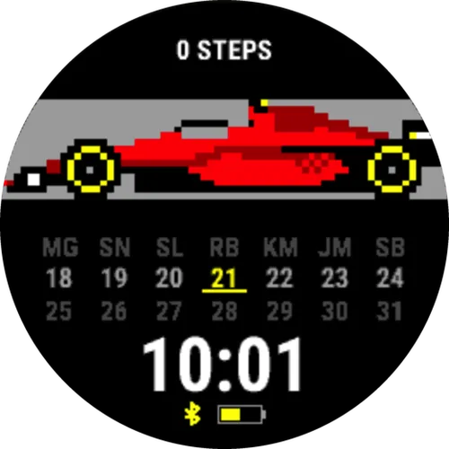 Red Racer — Two-Week Calendar