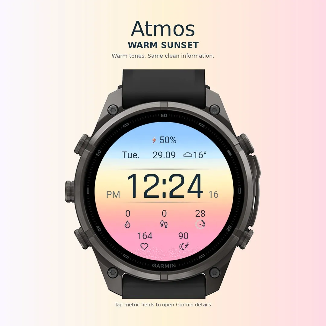Atmos – Premium Watch Face · צילום מסך 2