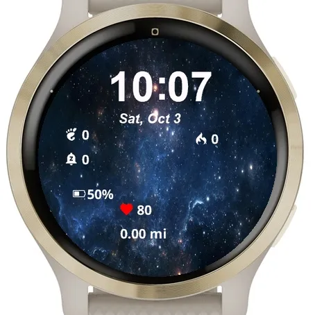 View Stars Sky Blue Black · Captura de tela 0