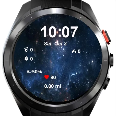 View Stars Sky Blue Black · Captura de tela 2
