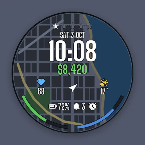 Stad – City Map HUD