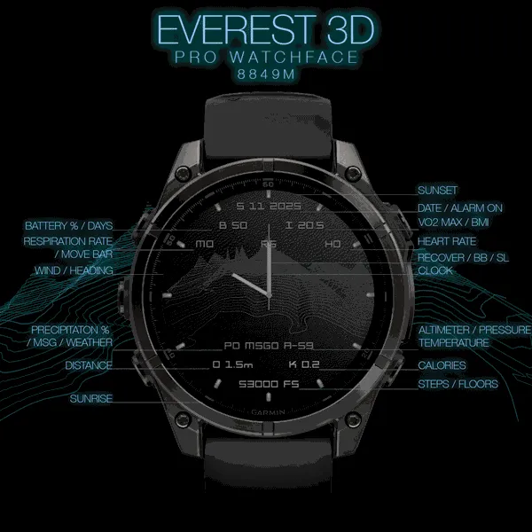 EVEREST 3D MAP · Captura de ecrã 1