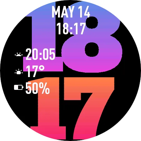 Tectonic Watch Face