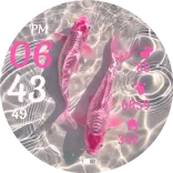 Pink Koi Light