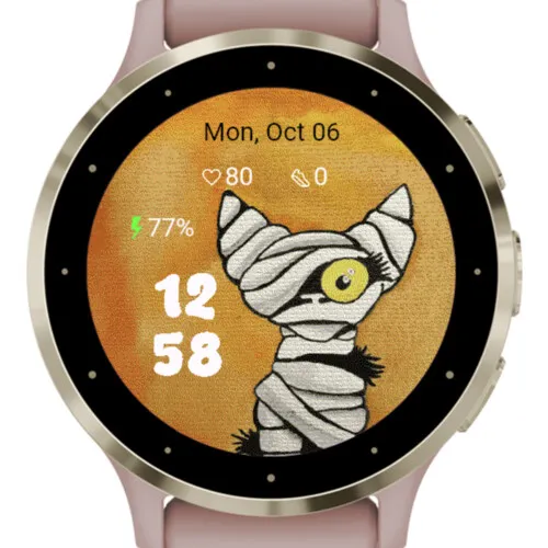 Halloween Mummy Cat