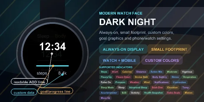 Dark night · Skärmbild 0