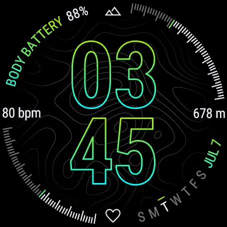 UltraTap Digital - Fully customizable for AMOLED · Kuvakaappaus 1